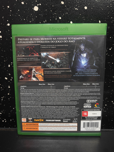Jogo Dark Souls 2 De Xbox One (Usado)