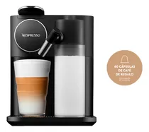 Comprar Nespresso Gran Lattissima Black + Cápsulas