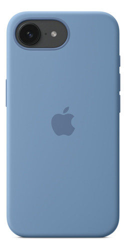 iPhone 16e Silicone Case Winter Blue