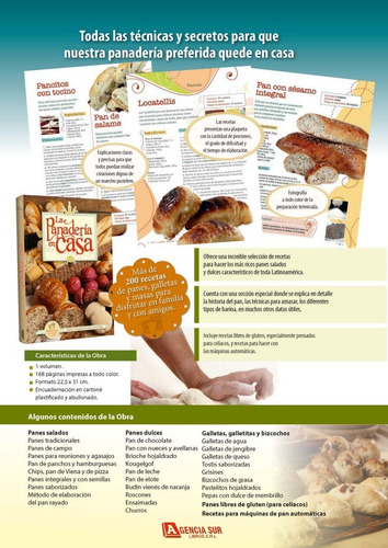 La Panadería En Casa, Recetas Caseras Y Fáciles De Realizar