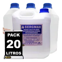Comprar Antisarro Agua Destilada 20l Uso Industrial 5l X 4 Unidades