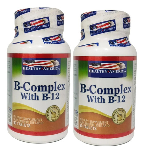 2 B-complex B-12 90u Complejo B - Unidad a $406
