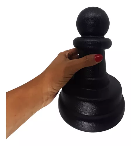 Daré - Jogo De Peças Para Xadrez Gigante C/ Rei com 63,5cm Modelo