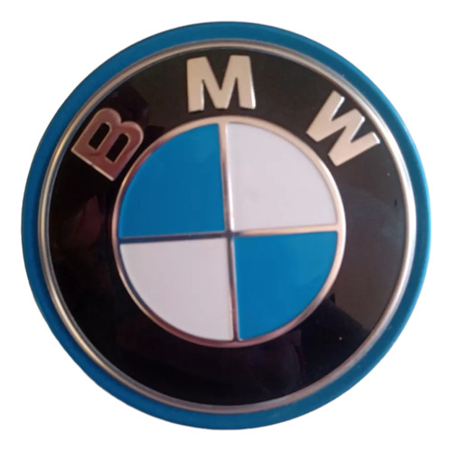 Emblema Para Cofre De 82mm Bmw Serie 1,2,3,4,5,x1,x2,x3,x4  