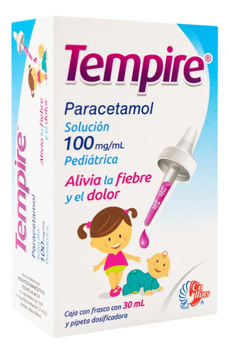 Tempire Pediátrico Solución 100/mg/ml Frasco30 Ml