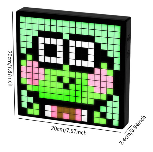 Pixel Display Pixel Art Frame Desktop Diy Pixel Animation