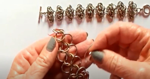Video Tutorial ¦ Curso Tejido Medieval ¦ Pulsera Festón