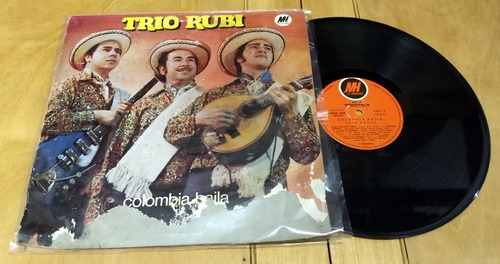 Trio Rubi Colombia Baila Disco Lp Vinilo