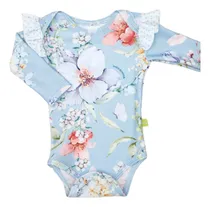 Comprar Body Volados Mini Anima Traje De Baño Uv Blossom Lavanda Body Volados Uv - Blossom Lavanda Talle 4: 12 A 24 Meses