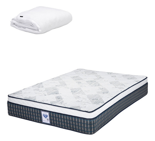 Colchon King Size Spring Air Cardona + Protector De Colchón