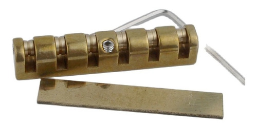 Roller Nut De Bronze P Les Paul Regulável