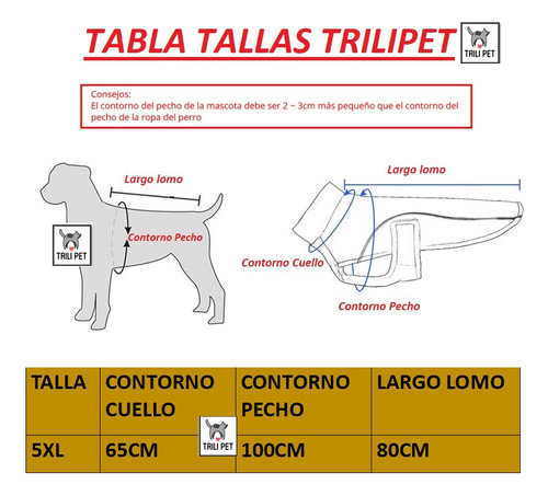 Imagen 10 de 10 de Chaleco Parka Capa-para Perros Grandres Xxl- Forrada Calidad