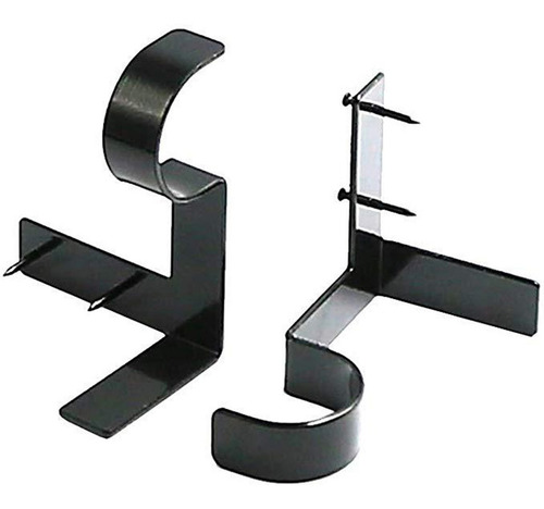 4 Pçs/set Suporte De Haste De Cortina Suportes De Haste De S