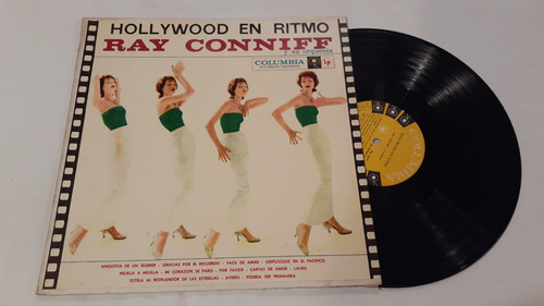 Ray Conniff Hollywood En Ritmo  Argentina Vinilo