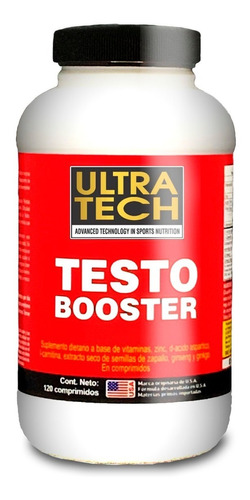 Testo Booster X 120 Comprimidos Suplemento Ultratech