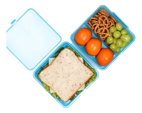 Contenedor Alimentos Sistema Lunch Cube Ideal Colaciones