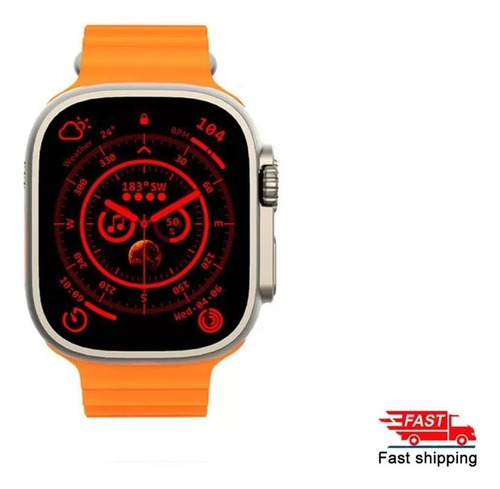 Reloj Inteligente Mejorado H11 Ultra Plus Iwo Serie 8 Compa