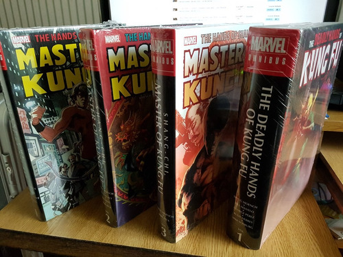 Shang-chi Master Kung-fu Vol1-3+deadly Hands Vol1-2 Omnibus