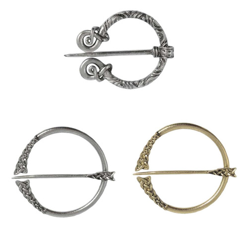 Mz Broche Bufanda Abrigo Chal Alfiler Joyería Medieval