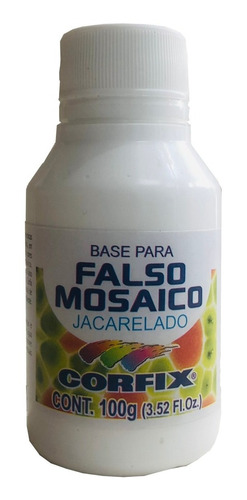 Base Para Falso Mosaico Blanco 100grs