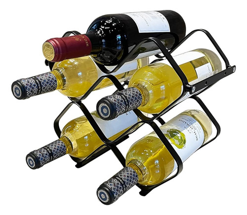 Estantes Para Vino 6 Botellas Soporte Para Botellas De Vino,