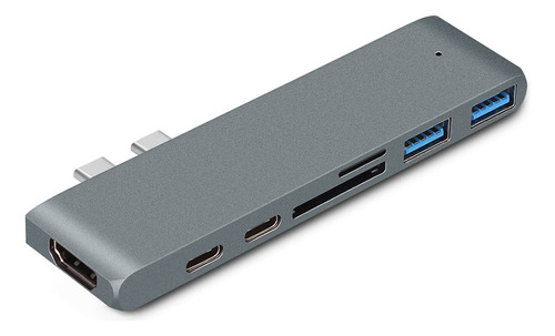 Adaptador Usb C Hub Thunderbolt 3 Hdmi Para Macbook Pro/air