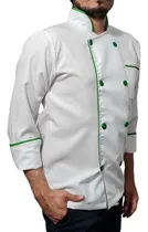 Comprar Filipina Chef Hombre Blanca Con Verde Bandera En Poliéster