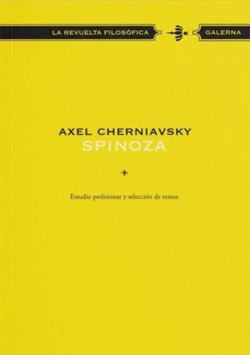 Spinoza - Axel Cherniavsky