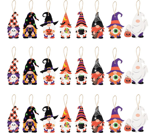 25pcs Adornos De Duende De Halloween Temática De Trick...