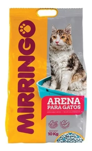 Arena Para Gatos Mirringo 10kg