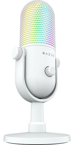Micrófono Razer Seiren V3 Chroma - Rgb Usb Color Blanco