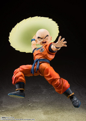 Imagen 4 de 5 de Sh Figuarts Krillin Earth Strongest Man - Dragon Ball Z