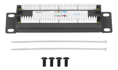 Panel De Conexión De 8 Puertos, Montaje En Pared, Red Utp Ca