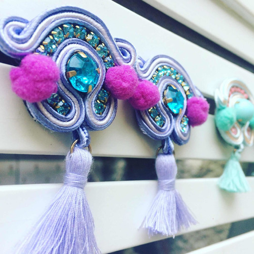 Zarcillos Soutache