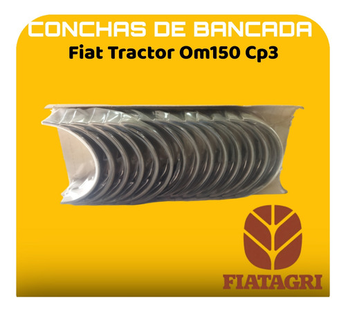 Conchas De Bancada Para Fiat Tractor Om150 Cp3