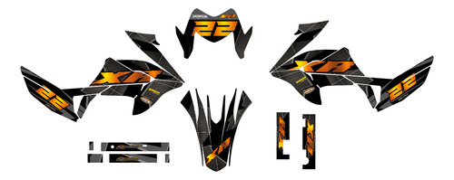 Calcomanias Stickers Honda Xr 150 Rojo