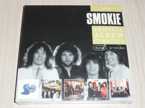 Box Smokie - Álbum original Classics (5 CD europeos) Lacrado