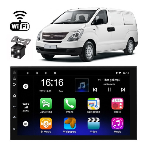 Radio Multimedia Android Wifi Gps Hyundai H1 + Instalacion