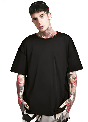 Camiseta Oversize Para Hombre