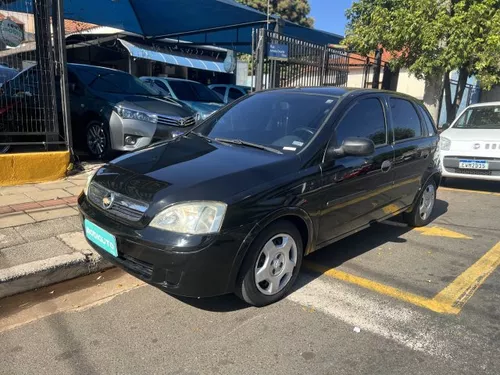 Chevrolet Corsa Hatch 1.4 Mpfi Maxx 8v Flex 4p Manual Dourado Flex 2012  Usado - Interior Carro