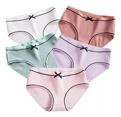 comprar Conjunto De Bragas De Algodón Para Mujer 5 Piezas comprar Conjunto De Bragas De Algodón Para Mujer 5 Piezas