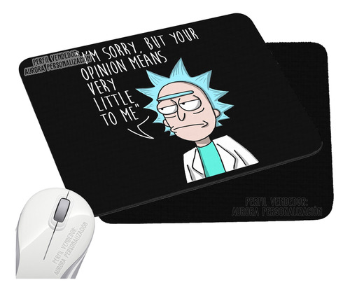 Pad Mouse Rectangular Rick Y Morty Rick Sanchez 2