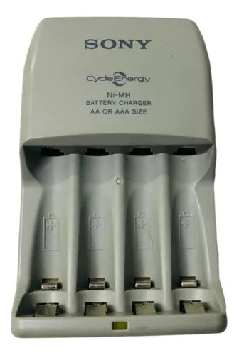 Carregador De Pilha Aa E Aaa Sony Cycle Energy (bcg-34hld)