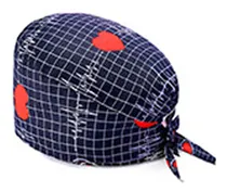 Comprar Gorro Médico Quirúrgico Gorro Estampado Unisex Con Botón