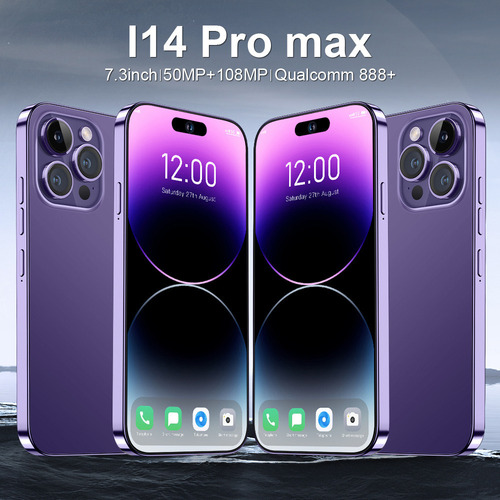 I14promax Smartphone 4g De 7,3 Pulgadas 16gb+1tb