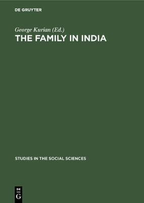 Libro The Family In India : A Regional View - George Kurian