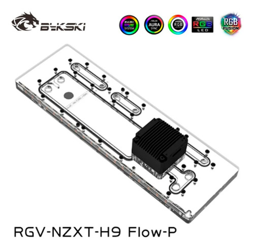 Reservatório Distroplate Nzxt H9 Flow Com Bomba Water Cooler