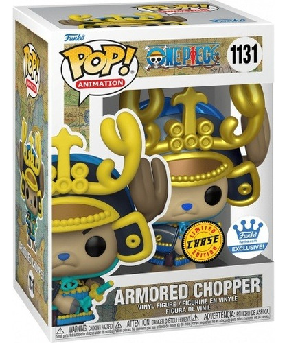 Funko Pop One Piece -armored Chopper #1131 Chase Caja Dañada