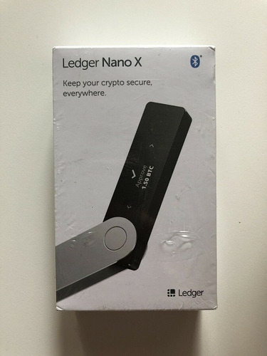 Imagen 1 de 1 de Sealed Ledger Nano X Cryptocurrency Bluetooth Hardware Walle