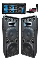 Comprar 2 Columna 15 2400w 3 Vias+c\u002F Potenciada Moon M810up Buetooth